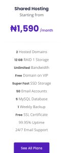 Shared hosting 